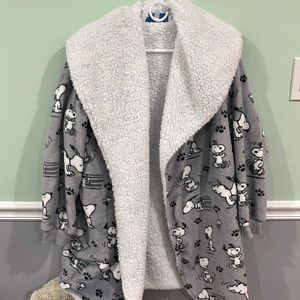 snoopy bathrobe